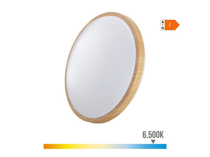 LED Таванен Аплик EDM 32540 F 18 W 1820 Lm Кръгъл Повърхност (6400 K)