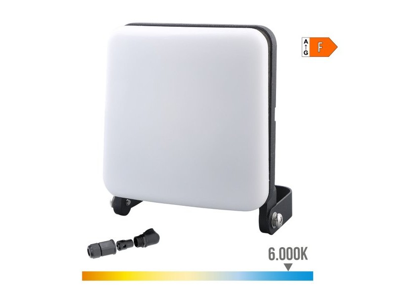 Фокус на Прожектор EDM 70420 Frameless Черен F 50 W 4100 Lm (6000 K)