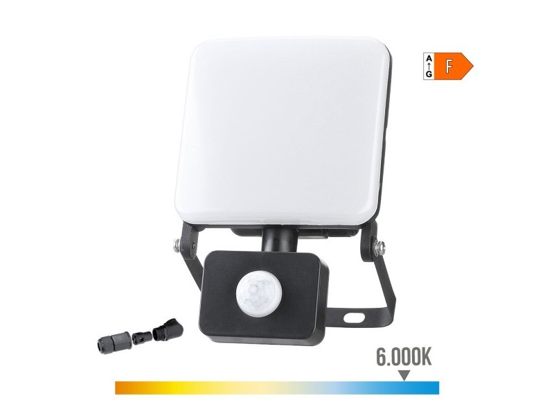 Фокус на Прожектор EDM 70422 Frameless Черен F 50 W 4100 Lm (6000 K)