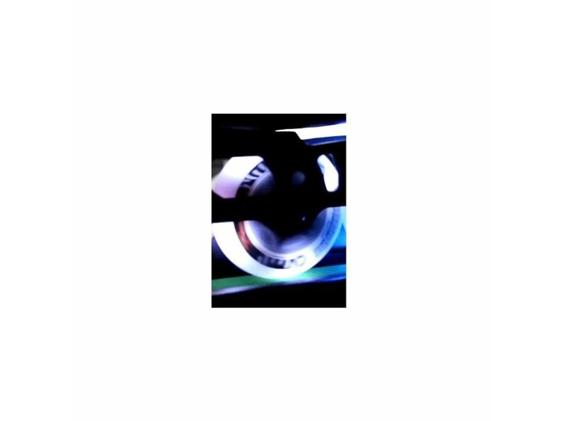 Колела Spotlight LED KRF 70 MM Бял