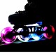 Колела Spotlight LED KRF 72 MM Син