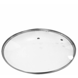 Капак за Тиган за Пържене EDM 00716 76686 Прозрачен Кристал Ø 28 cm Замяна Гърне