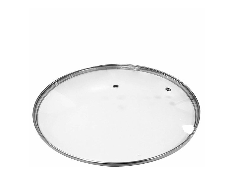 Капак за Тиган за Пържене EDM 00716 76686 Прозрачен Кристал Ø 28 cm Замяна Гърне