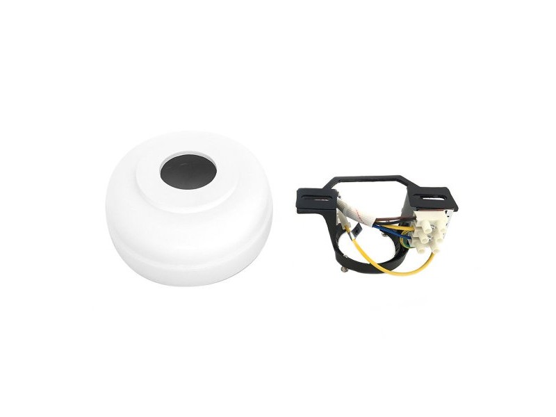 Розетка EDM 33806 Замяна Ø 131 x 56 mm Бял