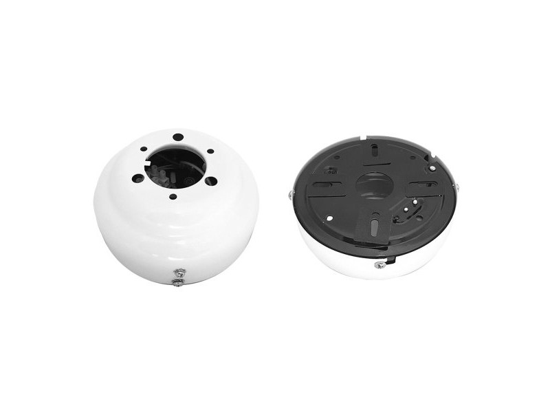 Розетка EDM 33985 Замяна Ø 131 x 55 mm Алуминий Бял