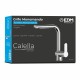 Смесител EDM 01126 Calella Сребрист Неръждаема стомана Месинг цинк Мивка Смесител EDM 01126 Calella Сребрист Неръждаема стомана Месинг цинк Мивка