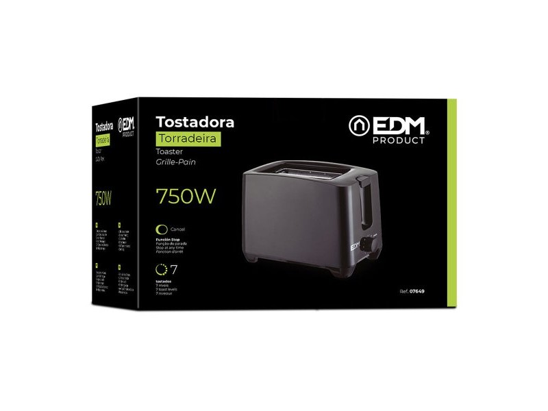 Тостер EDM 07649 76493 750 W
