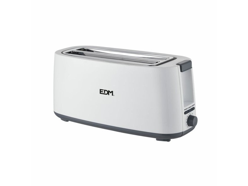Тостер EDM 07799 White Design 1400 W Двоен слот