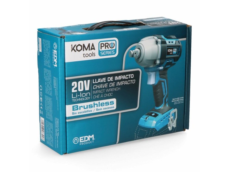 Ударен гайковерт Koma Tools Pro Series 20 V 450 nm