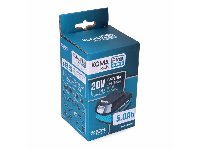 Презареждаща се литиева батерия Koma Tools Pro Series