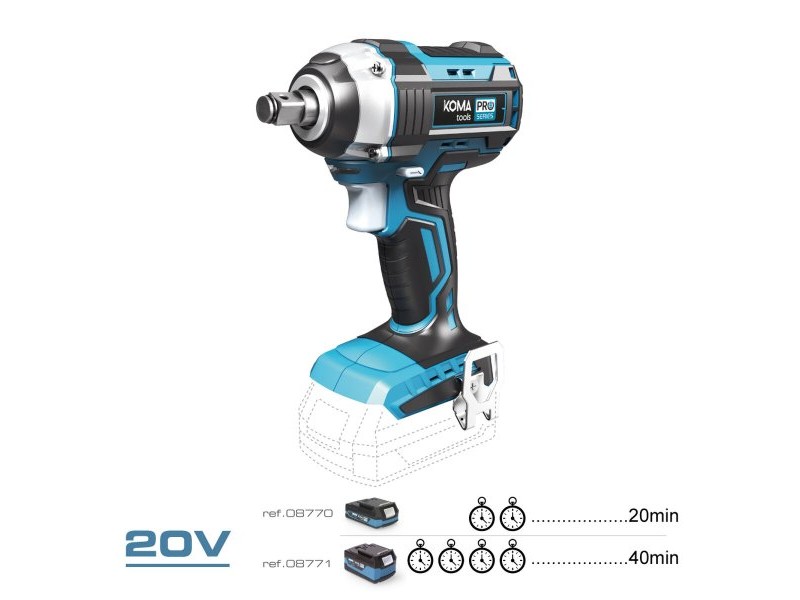 Ударен гайковерт Koma Tools