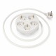 Олово EDM 20028 Бял 3680 W (1,5 m)