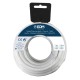 Микро SATA Combo кабел EDM 28141 Бял 5 m 3 x 1,5 mm