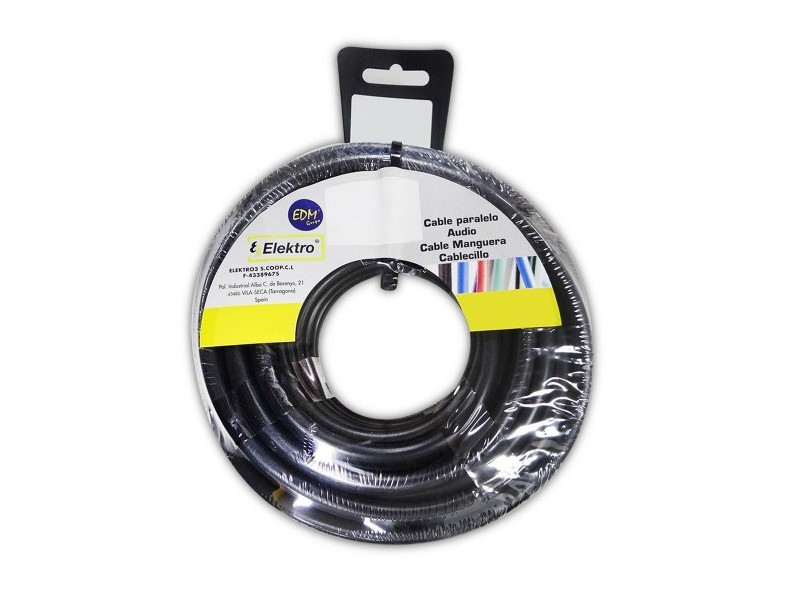 Микро SATA Combo кабел EDM 28301 Черен 10 m 2 x 1 mm