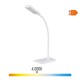 Настолна лампа EDM 30116 Бял полипропилен 7 W 400 lm 9 x 13 x 33 cm Flexo / Настолна лампа