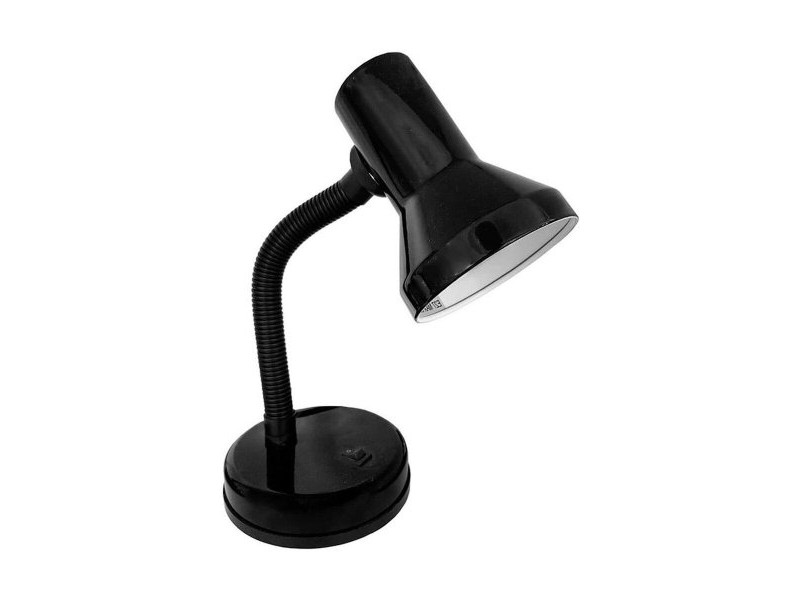 Настолна лампа EDM 30250 London Черен Метал 60 W 12,5 x 20 cm E27 Flexo / Настолна лампа (1 броя)