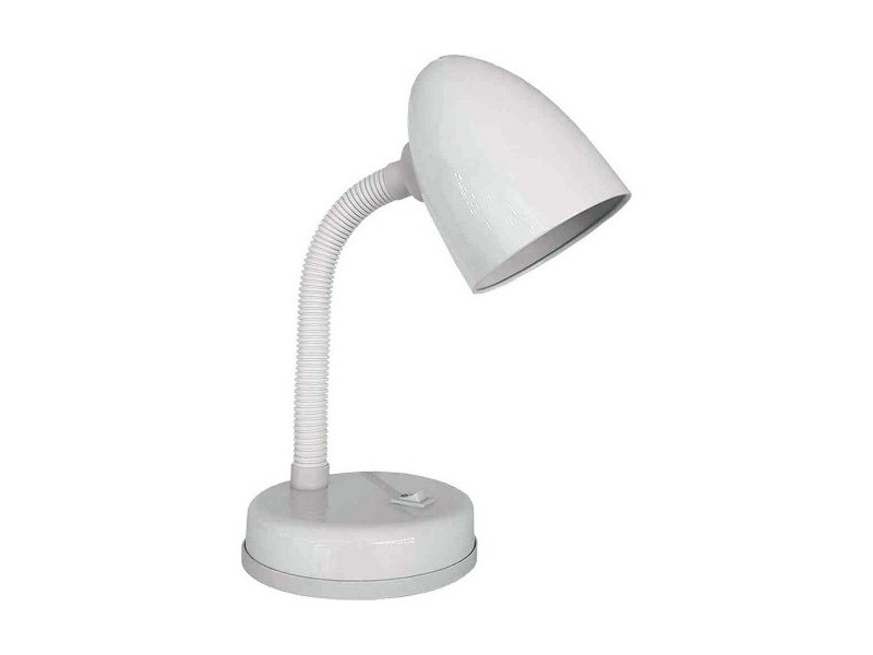 Настолна лампа EDM 30257 Amsterdam Бял Метал 60 W 13 x 34 cm E27 Flexo / Настолна лампа (1 броя)