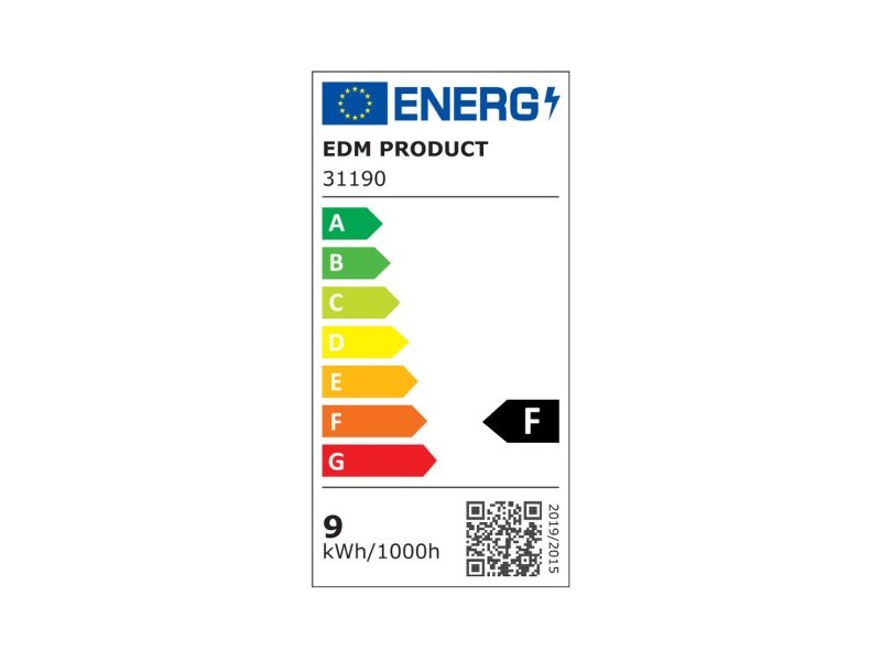 LED тръба EDM 31190 F 18 W 9 W G13 T8 900 Lm Ø 2,6 x 60 cm (6500 K) LED тръба EDM 31190 F 18 W 9 W G13 T8 900 Lm Ø 2,6 x 60 cm (6500 K)