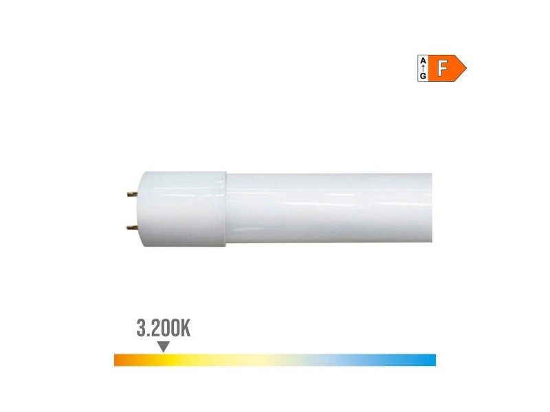 LED тръба EDM 31193 F 18 W 9 W G13 T8 850 Lm Ø 2,6 x 60 cm (3000 K) (3200 K)