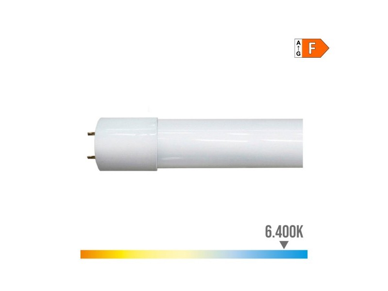 LED тръба EDM 31196 E F 30 W 14 W G13 T8 1510 Lm Ø 2,6 x 90 cm