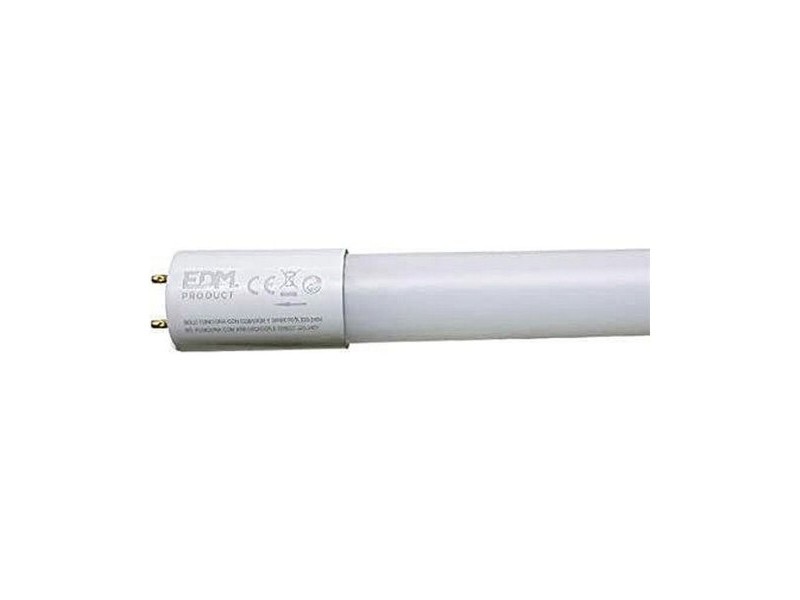 LED тръба EDM 31197 F 18 W 9 W G13 T8 900 Lm Ø 2,6 x 60 cm (4000 K)