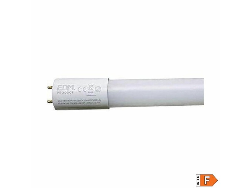 LED тръба EDM 31197 F 18 W 9 W G13 T8 900 Lm Ø 2,6 x 60 cm (4000 K)