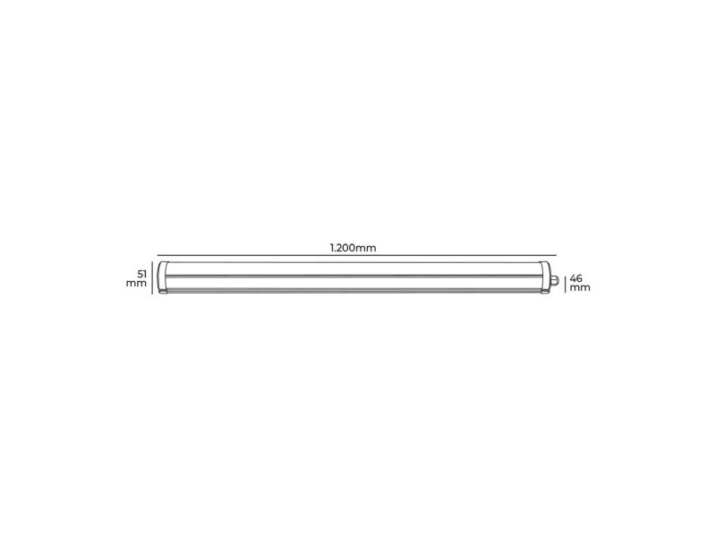 LED лента EDM 31404 36 W LED Светлина (4000 K)