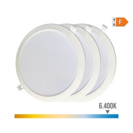 LED Down Светлина EDM 31567 F 18 W 1820 Lm 3 броя (6400 K)
