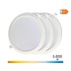 LED Down Светлина EDM 31567 F 18 W 1820 Lm 3 броя (6400 K)