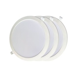 LED Down Светлина EDM 31567 F 18 W 1820 Lm 3 броя (6400 K)