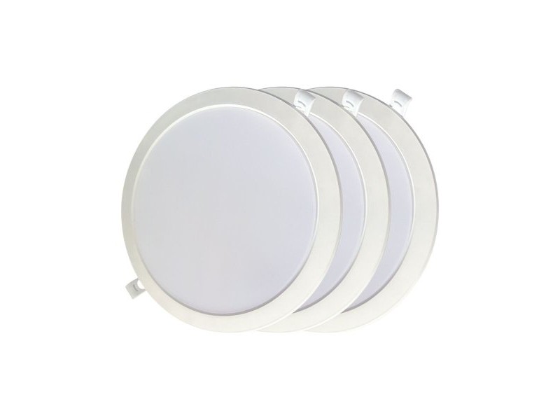 LED Down Светлина EDM 31567 F 18 W 1820 Lm 3 броя (6400 K)