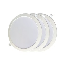 LED Down Светлина EDM 31568 F 18 W 1820 Lm 3 броя (4000 K)