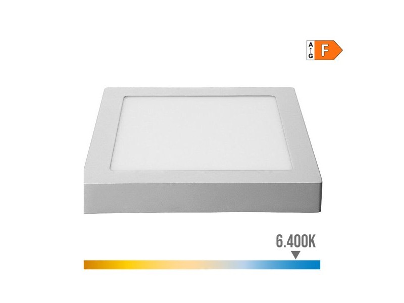 Полилей EDM 31597 Алуминий Пластмаса 20 W 22,5 x 22,5 x 4 cm (6400 K)
