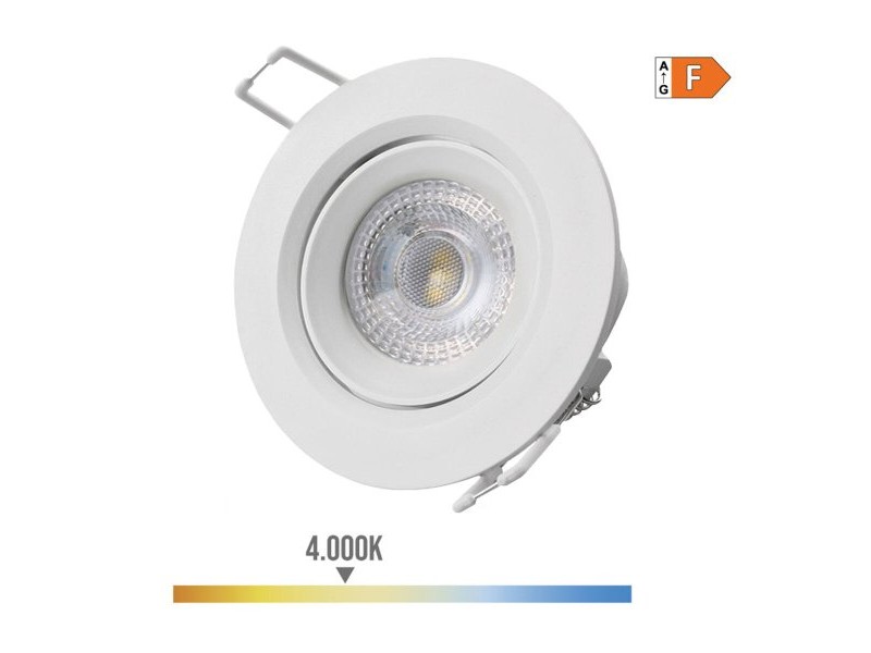 Вградена прожекторна светлина EDM 31631 Downlight F 5 W 380 lm (4000 K)