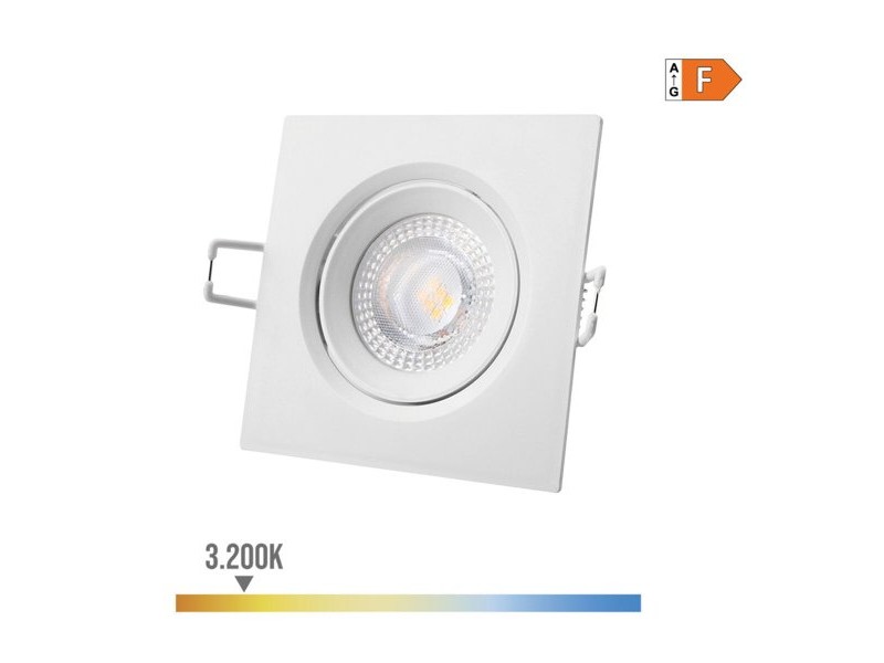 Вградена прожекторна светлина EDM 31656 Downlight F 5 W 380 lm 3200 Lm (3200 K)