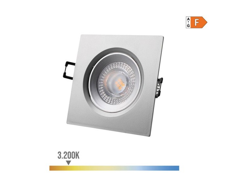 Вградена прожекторна светлина EDM 31658 Downlight F 5 W 380 lm 3200 Lm (3200 K)
