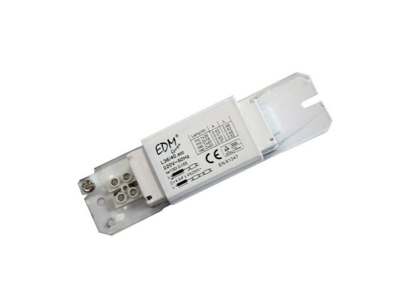 Флуоресцентна тръба EDM 31700 Бял 20 W Замяна