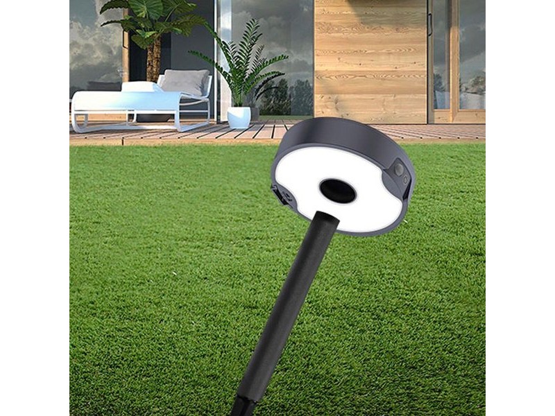 Аплик за стена EDM 31820 Поликарбонат ABS 4 W 500 lm Соларен градински кол (3000 K) (4000 K) (6500 K)