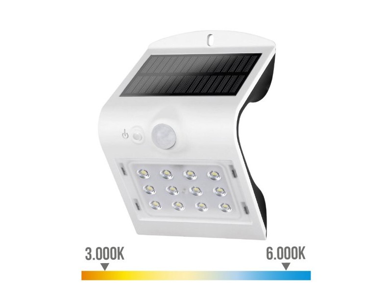 Аплик за стена EDM 31841 Бял полипропилен 1,5 W 220 lm
