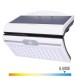 LED Аплик EDM 31848 Бял 6 W 430 Lm 6500 lm Слънчев Сензор за Движение 6500 K LED Аплик EDM 31848 Бял 6 W 430 Lm 6500 lm Слънчев Сензор за Движение 6500 K