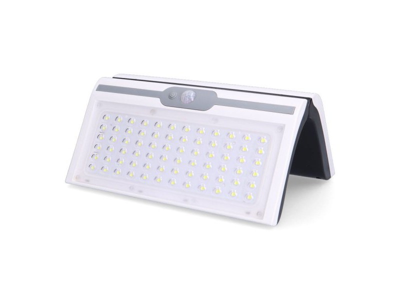 LED Аплик EDM 31848 Бял 6 W 430 Lm 6500 lm Слънчев Сензор за Движение 6500 K