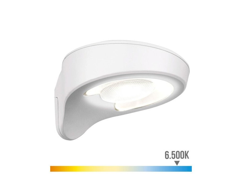 LED Аплик EDM 31853 Бял 2 W 1,8 W 200 Lm 155 Lm Слънчев Сензор за Движение (6500 K)