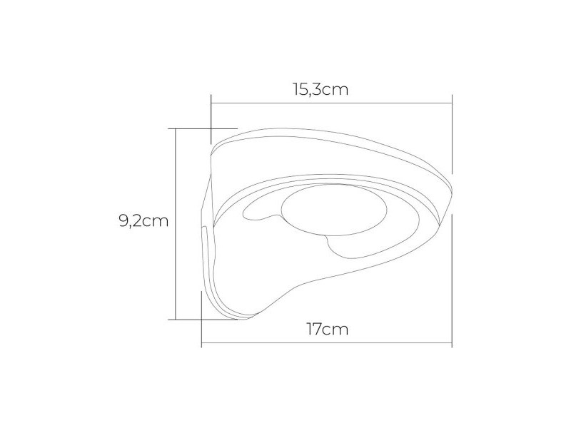 LED Аплик EDM 31853 Бял 2 W 1,8 W 200 Lm 155 Lm Слънчев Сензор за Движение (6500 K)