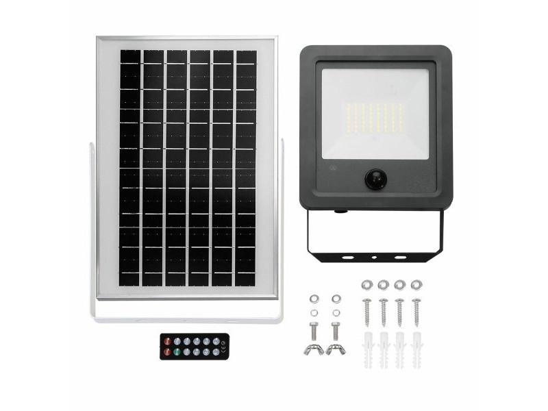 Фокус на Прожектор EDM 31863 300 W 1800 Lm 3500 lm Слънчев Сензор за Движение (6500 K)