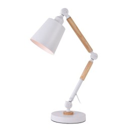 Flexo / Настолна лампа EDM 32117 Бял Метал 60 W E27 Ø 18 x 53 cm