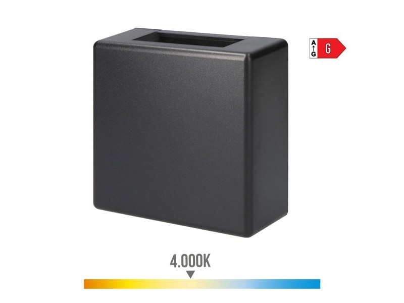 LED Аплик EDM 32141 Пластмаса A G 3 W 85 lm (4000 K)