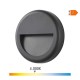 LED Аплик EDM 32154 Пластмаса F 6 W 70 Lm Многоцветен (4000 K)