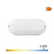 LED Аплик EDM 32405 Бял Алуминий Пластмаса F 18 W 120 W 1820 Lm Овален (6400 K)