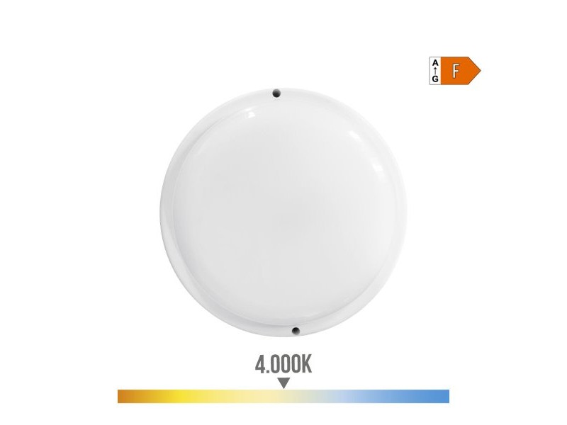 LED Аплик EDM 32406 Бял Алуминий Пластмаса F 18 W 120 W 1820 Lm E27 Кръгъл (4000 K) LED Аплик EDM 32406 Бял Алуминий Пластмаса F 18 W 120 W 1820 Lm E27 Кръгъл (4000 K)