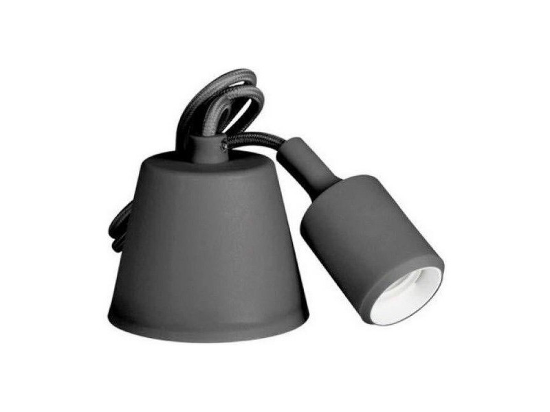 Настолна лампа EDM 32421 Черен Силикон 60 W 220-240 V 98,4 x 4,4 cm